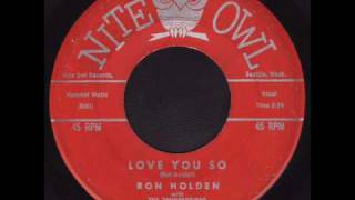 Ron Holden * Love You So (Nite Owl N-10)