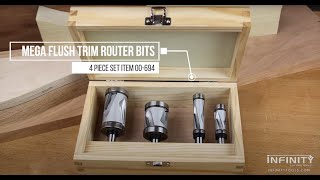 Mega Flush Trim Router Bits