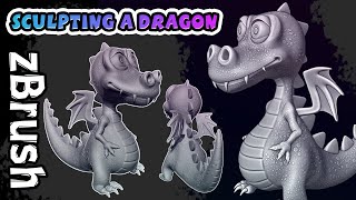 Little Dragon - Sculpting in zBrush