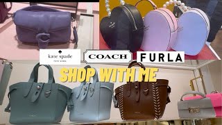 Shop with Me in Outlet : Kate Spade, Coach , Furla