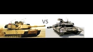 Российский танк Т-90 против американского Абрамса М1А2