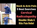 Neck and Upper Back Pain Exercises, Neck and Arm Pain Exercises, Ribs Pain, Cervical Pain Treatment