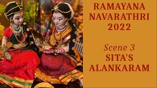 golu4good 2022 : Scene 3 : Sita's Alankaram