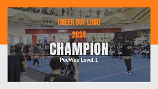 #JojoC:【Cheerleading】#JoeyC  - Venus White at Cheer Out Loud 2024 - CHAMPION!