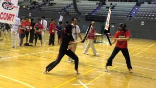 有段女子短刀　スポーツチャンバラ全日本学生大会2015