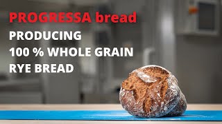 PROGRESSA bread | Producing 100 % whole grain rye bread | FRITSCH