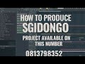 HOW TO MAKE SGIDONGO || FL STUDIO TUTORIAL 2025