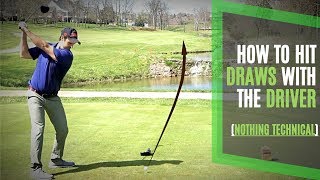 How to Hit a Draw with the Driver | Simple Process and Not Technical