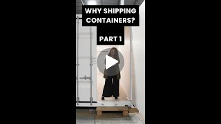 Why Shipping Containers | Elevate Through Real Estate | Pamela Bardhi