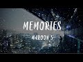 Maroon 5 - Memories (Lyrics)