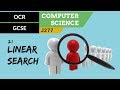 58. OCR GCSE (J277) 2.1 Linear search
