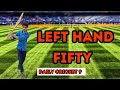 How I made Left Hand Fastest Fifty ? || Shees Ikram