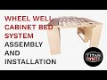 Bed System for Camper Vans - Assembly and Installation