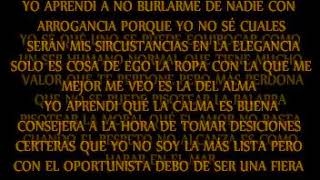 YO APRENDI (danay ) letra