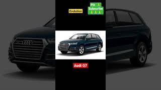 Evolution of Audi Q7 // Plz subscribe for 20k 🙏 #evolution #audi #q7 @jammumotohub7146