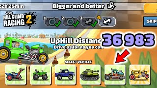 Hill Climb Racing 2 - 36983 points in BIGGER AND BETTER Team Event