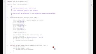 HOW TO SORT AN ARRAYLIST IN JAVA