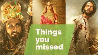 Padmavati - Trailer Breakdown | Things missed