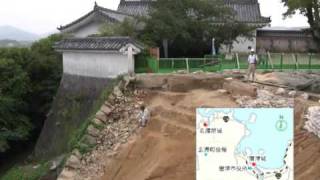 唐津城本丸跡で名護屋城と同じ型の瓦出土