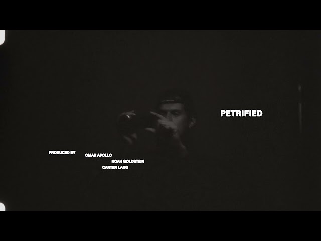 Omar Apollo Petrified Chords Lyrics Video