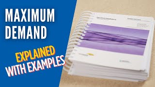 Calculating MAXIMUM DEMAND of an electrical installation | How to do it