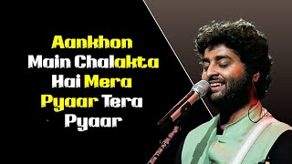 MERA PYAAR TERA PYAAR- Full Song With Lyrics ARIJIT SINGH Jeet Gaanguli Rashmi Virag Varun & Reha