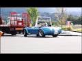 【スーパーカー・ミーティング2013 in 山形】会場入りするシェルビー・コブラ427s c【super car meeting 2013 in yamagata】