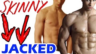 5 Easy Steps to GAIN WEIGHT and MUSCLE FAST for SKINNY GUYS and Hard Gainers | Gain Muscle Mass Bulk