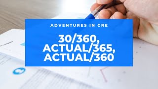 30/360, Actual/365, Actual/360 Amortization Tables [Watch Me Build]