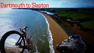 Dartmouth to Slapton on a mountain bike