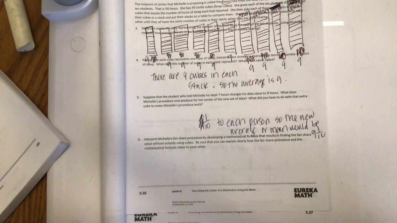 Grade 6 Module 6 Lesson 6 Classwork Youtube