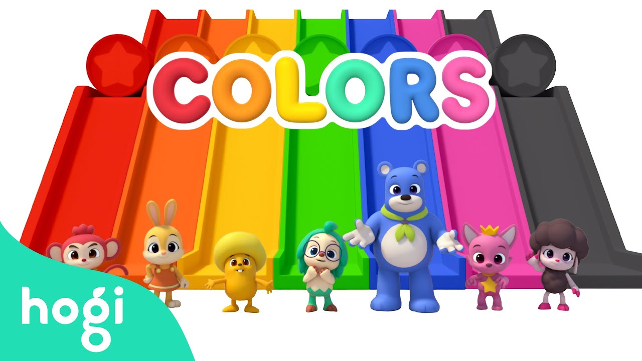 Learn Colors With Wonderville Friends Pinkfong Hogi Colors For