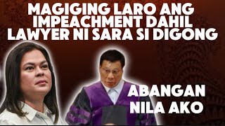 ABOGADO NI SARA ANG AMA AT ASAWA? SA IMPEACHMENT?