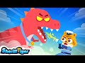 Crazy Dinosaurs S01E07 | 🐯Sheriff Tiger | Kids Cartoon