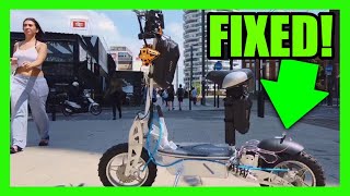 Fix: SUPER-LOUD VIBRATING WHEN RIDING OVER ROAD BUMPS | Viron 1000w Off-Road e-Scooter