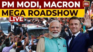 LIVE: PM Modi, French Prez Macron Hold Mega Roadshow In Jaipur | Republic Day | India Today LIVE