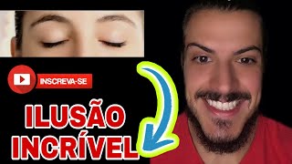 VOCÊ VAI ENXERGAR UMA LUZ DE OLHOS FECHADOS😨 | a melhor ilusão de ótica do mudo #shorts