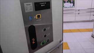 青梅線河辺駅のエレベーター