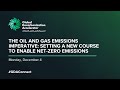 GDA Connect - The oil and gas emissions imperative: Setting a new course to enable net-zero emission