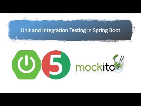 Unit And Integration Testing In Spring Boot - YouTube