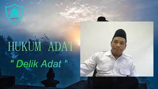 Hukum Delik Adat