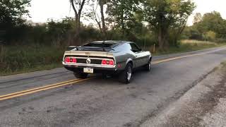 1971 Mach 1 with 408 Cleveland Opening Headers.