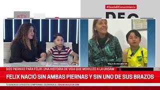 #UNSAMEnLosMedios |  Félix: otra historia de vida que movilizó a la UNSAM