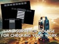 Free Tools for Land Surveyors To Check Their Work (not do their work)