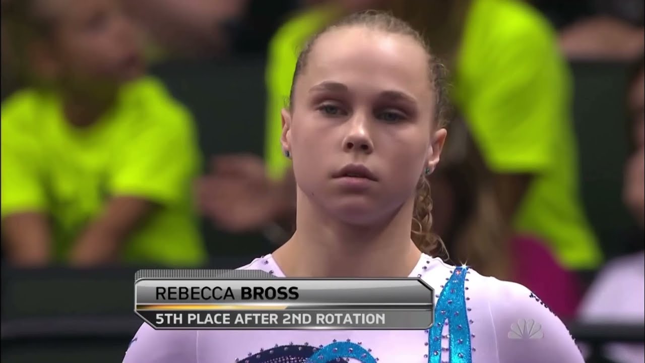 Rebecca Bross 2011 Injury (national Championships) - YouTube