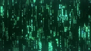 Big Data Analytics Binary Code Fly-Through - Hi-Tech Looped Background