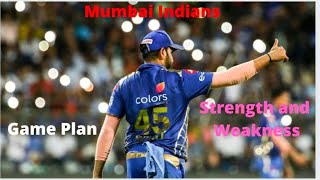 MI Game Plan | IPL 2021 | MI Strength and Weakness | Mumbai Indians
