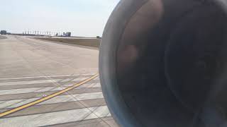 EPIC ENGINE ROAR \u0026 BUZZSAW! Awesome HD McDouglas MD-90 Takeoff from Denver!