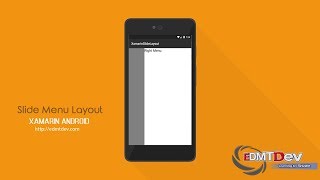 Xamarin Android Tutorial - Slide Menu Layout