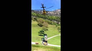 Alpinlift Helikopter AG; Betontransport Vitznau mit Bell 407GX